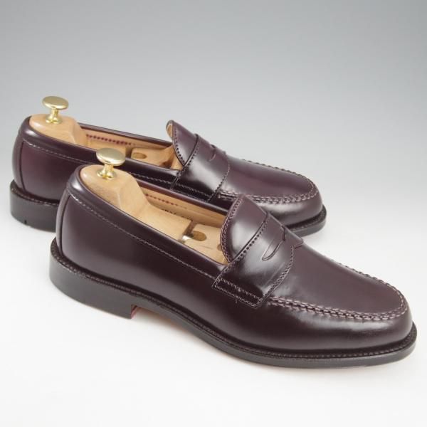 未使用★オールデン 8D【定価￥188,100-★コードバン仕様/99162】ヴァンラスト/コインローファー/赤茶/#8/バンラスト/メンズ/ALDEN★k809