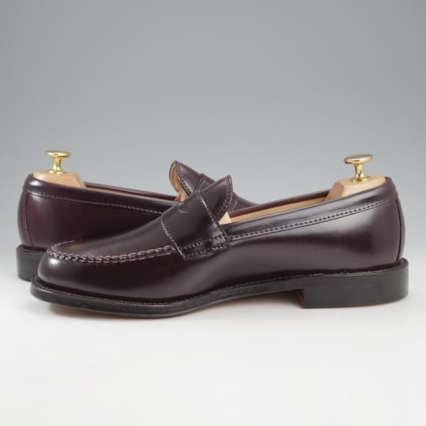 未使用★オールデン 8D【定価￥188,100-★コードバン仕様/99162】ヴァンラスト/コインローファー/赤茶/#8/バンラスト/メンズ/ALDEN★k809