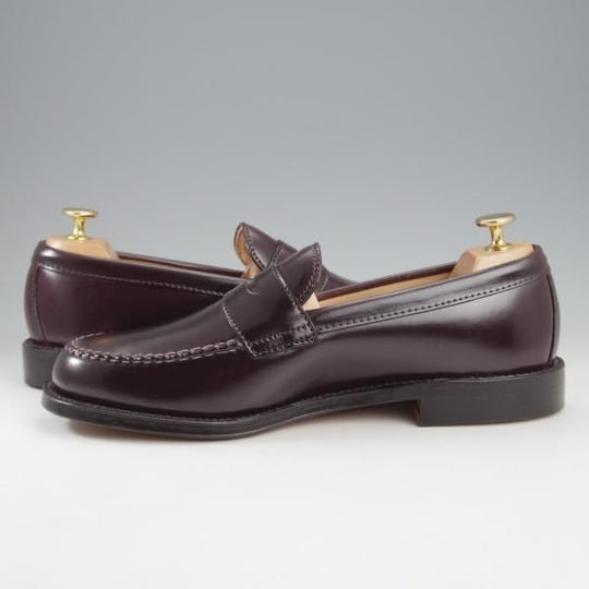 未使用★オールデン 8D【定価￥188,100-★コードバン仕様/99162】ヴァンラスト/コインローファー/赤茶/#8/バンラスト/メンズ/ALDEN★k809