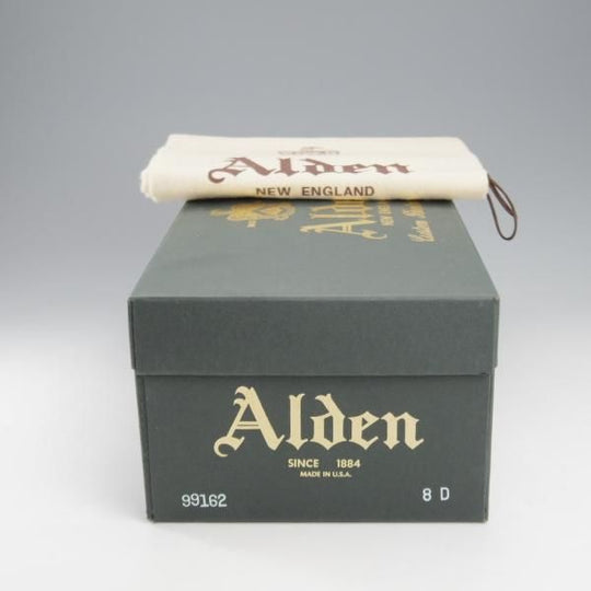 未使用★オールデン 8D【定価￥188,100-★コードバン仕様/99162】ヴァンラスト/コインローファー/赤茶/#8/バンラスト/メンズ/ALDEN★k809