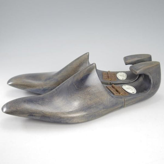 極上★(英)アンソニー・クレバリー SIZE 7.5【貴重★純正シューツリー/ヒンジ式】木製シューキーパー/メンズ/ANTHONY CLEVERLEY★k815