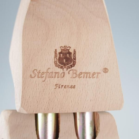 美品★(伊)ステファノ・ベーメル SIZE 39【★純正シューツリー】木製シューキーパー/メンズ/Stefano Bemer★k829