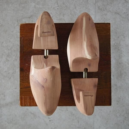 極上★チャーチ SIZE 9【定価￥26,400-★純正シューツリー/WESSEX】木製シューキーパー/メンズ/Church's★k837