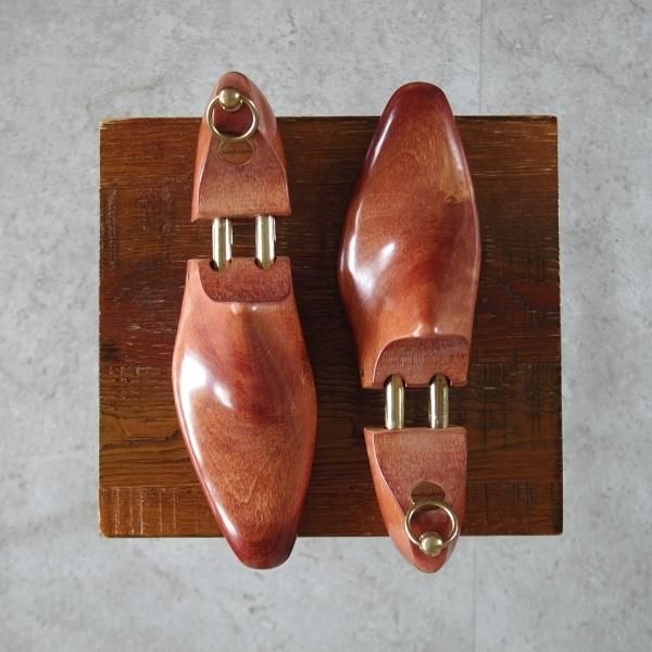 美品★クロケット&ジョーンズ UK5/5.5【定価￥27,500-★純正シューツリー/Dワイズ用】木製シューキーパー/メンズ/Crockett&Jones★k838