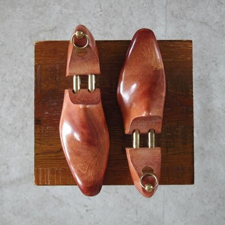 美品★クロケット&ジョーンズ UK5/5.5【定価￥27,500-★純正シューツリー/Dワイズ用】木製シューキーパー/メンズ/Crockett&Jones★k838
