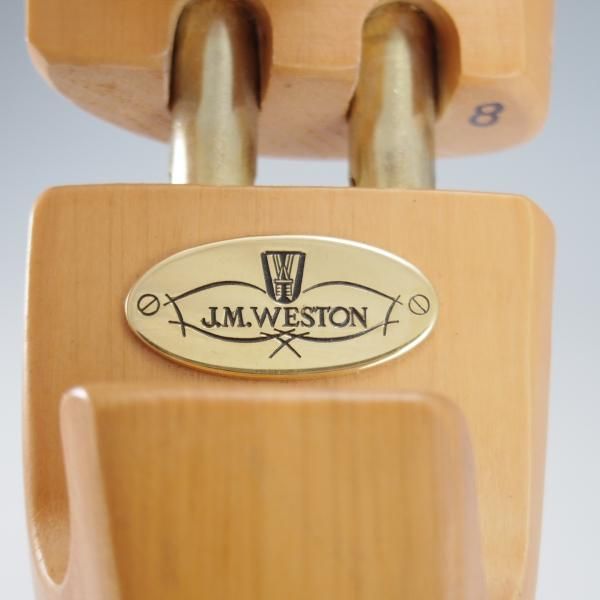★J.M.ウエストン SIZE 8【現行定価￥18,700-★純正シューツリー/022L】木製シューキーパー/メンズ/Weston/ウェストン★k845