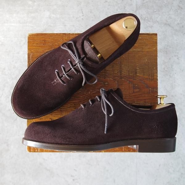 フットザコーチャー SIZE 27【GERMAN HOLE-CUT/濃茶】 | 高級中古革靴