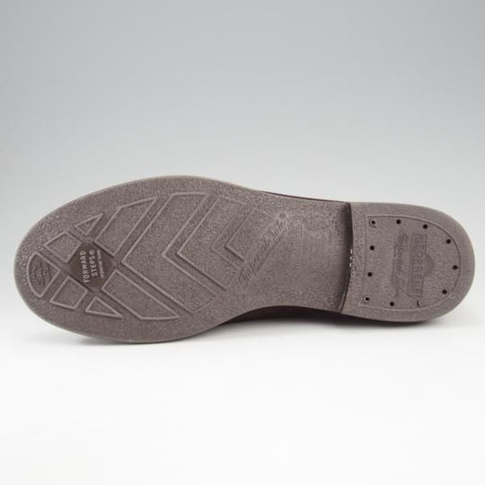 未使用★フットザコーチャー SIZE 27【定価￥49,500-★GERMAN HOLE-CUT/プレーントゥ】スエード/濃茶/メンズ/foot the coacher★k849