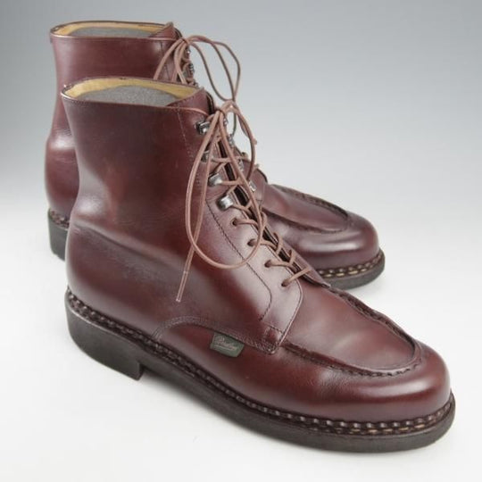 ★パラブーツ SIZE 6【定価￥104,500-★ブーツ仕様のシャンボード/BEAULIEU】リスレザー/カフェ/濃茶/メンズ/Paraboot★k853