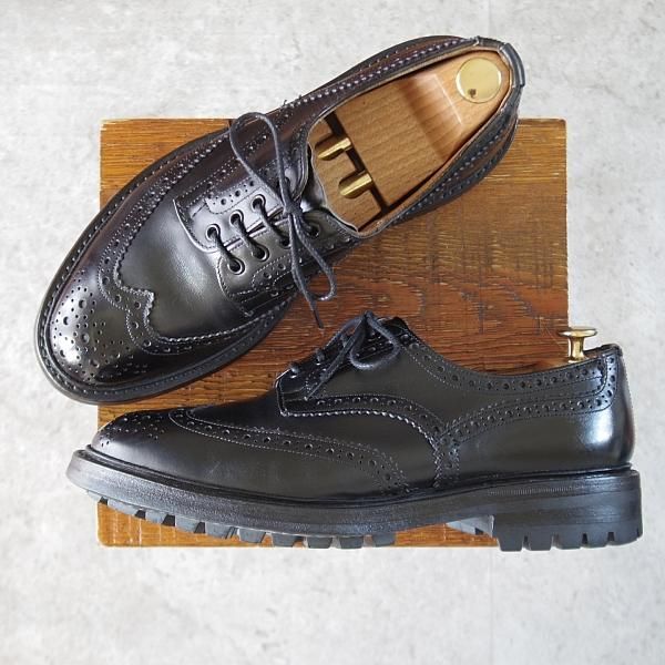 トリッカーズ Tricker's レザーウィングチップ BOURTON 5633
