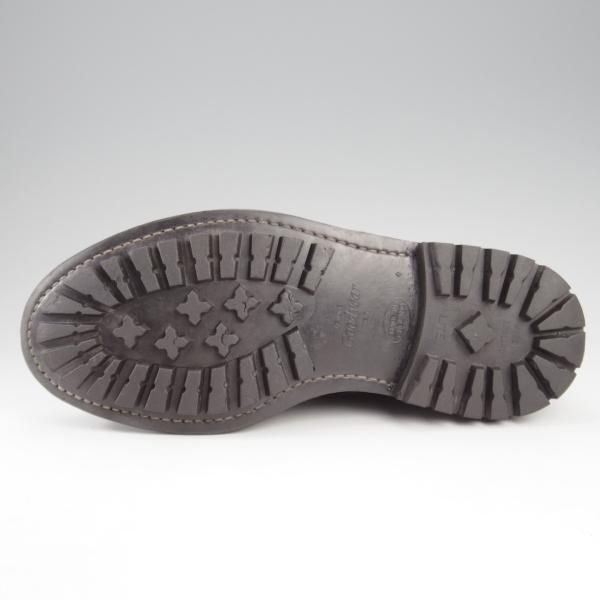 極上★トリッカーズ SIZE 8.5【バートン同系モデル★コマンドソール/M6518/カントリーシューズ】黒/フルブローグ/メンズ/Tricker's★k857