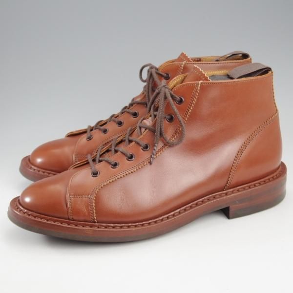 極上★トリッカーズ SIZE 8.5【定価￥132,000-★ダイナイトソール/モンキーブーツ】M6077/マロンアンティーク/茶/Tricker's★k861