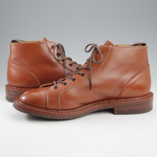 極上★トリッカーズ SIZE 8.5【定価￥132,000-★ダイナイトソール/モンキーブーツ】M6077/マロンアンティーク/茶/Tricker's★k861