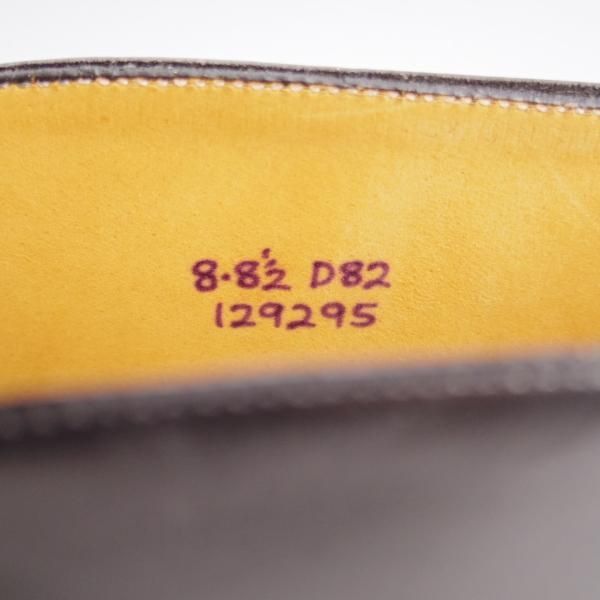 極美品★エドワードグリーン 8D【定価￥247,500-★バンバリー/BANBURY】82ラスト/チャッカブーツ/黒/メンズ/EDWARD GREEN★k862