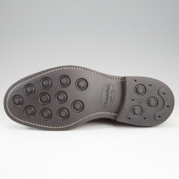 未使用★チャーチ 60F/UK6【貴重★100ラスト/ダイナイトソール仕様/CARNE】Uチップ/ネバダカーフ/濃茶/メンズ/Church's★k863