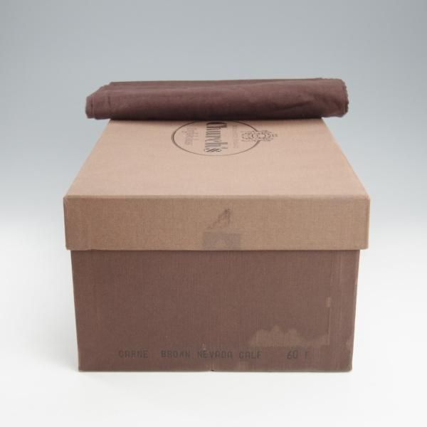 未使用★チャーチ 60F/UK6【貴重★100ラスト/ダイナイトソール仕様/CARNE】Uチップ/ネバダカーフ/濃茶/メンズ/Church's★k863