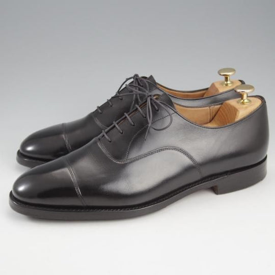 極上★チャーチ 85F/UK8.5【現行定価￥176,000-★コンサル/CONSUL】173ラスト/ストレートチップ/カーフ/黒/メンズ/Church's★k864