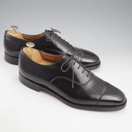 極上★チャーチ 85F/UK8.5【現行定価￥176,000-★コンサル/CONSUL】173ラスト/ストレートチップ/カーフ/黒/メンズ/Church's★k864