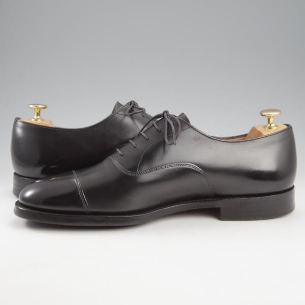 極上★チャーチ 85F/UK8.5【現行定価￥176,000-★コンサル/CONSUL】173ラスト/ストレートチップ/カーフ/黒/メンズ/Church's★k864