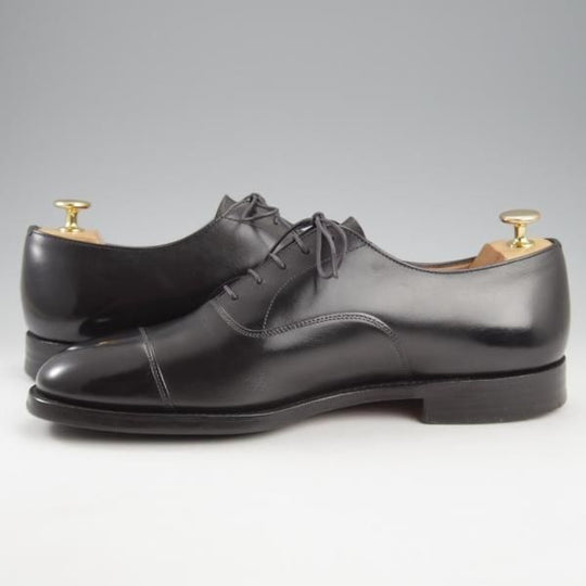 極上★チャーチ 85F/UK8.5【現行定価￥176,000-★コンサル/CONSUL】173ラスト/ストレートチップ/カーフ/黒/メンズ/Church's★k864