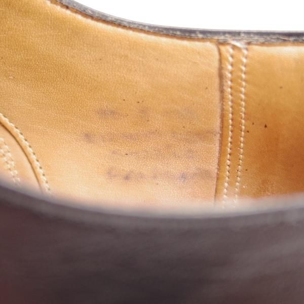 極上★チャーチ 85F/UK8.5【現行定価￥176,000-★コンサル/CONSUL】173ラスト/ストレートチップ/カーフ/黒/メンズ/Church's★k864