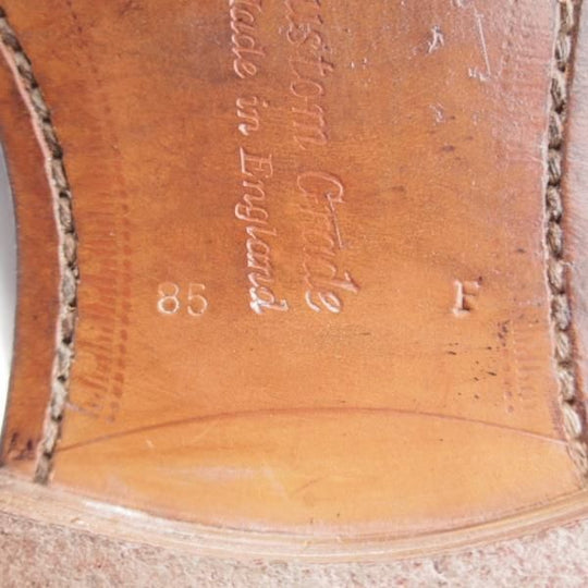 極上★チャーチ 85F/UK8.5【現行定価￥176,000-★コンサル/CONSUL】173ラスト/ストレートチップ/カーフ/黒/メンズ/Church's★k864