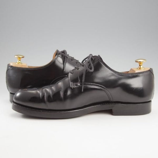 ★クロケット&ジョーンズ 6.5F【貴重★(東欧)ALT WIEN別注/プレーントゥ/BACH】343ラスト/キャバレリーカーフ/黒/Crockett&Jones★k865