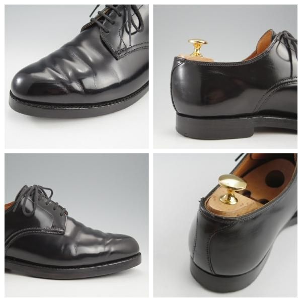 ★クロケット&ジョーンズ 6.5F【貴重★(東欧)ALT WIEN別注/プレーントゥ/BACH】343ラスト/キャバレリーカーフ/黒/Crockett&Jones★k865