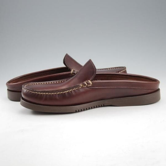 極美品★パラブーツ SIZE 5.5【定価￥34,100-★BAHAMAS/バハマ】ミュール/スリッポン/リスレザー/AMERICA/濃茶/メンズ/Paraboot★k868