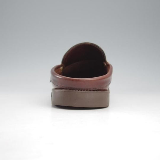 極美品★パラブーツ SIZE 5.5【定価￥34,100-★BAHAMAS/バハマ】ミュール/スリッポン/リスレザー/AMERICA/濃茶/メンズ/Paraboot★k868