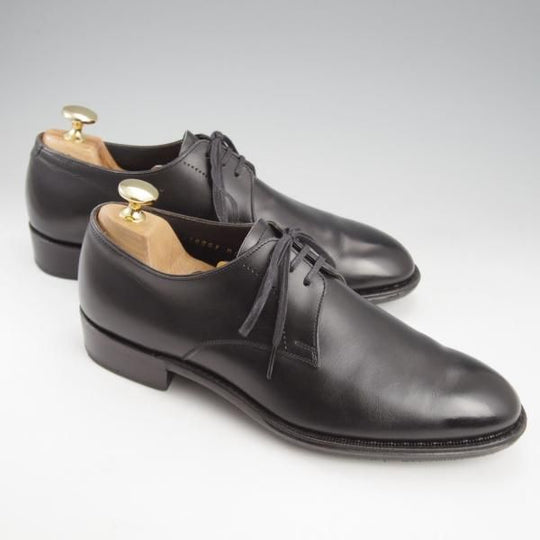 美品★OTSUKA+ M-5/オーツカ SIZE 23.5【定価￥88,000-★Vフロント/M5-502】プレーントゥ/カーフ/黒/メンズ★k869