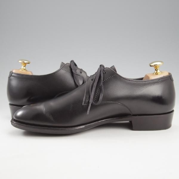 美品★OTSUKA+ M-5/オーツカ SIZE 23.5【定価￥88,000-★Vフロント/M5-502】プレーントゥ/カーフ/黒/メンズ★k869