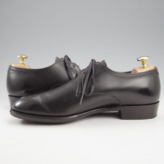 美品★OTSUKA+ M-5/オーツカ SIZE 23.5【定価￥88,000-★Vフロント/M5-502】プレーントゥ/カーフ/黒/メンズ★k869