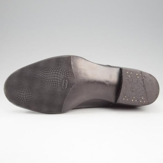 美品★OTSUKA+ M-5/オーツカ SIZE 23.5【定価￥88,000-★Vフロント/M5-502】プレーントゥ/カーフ/黒/メンズ★k869