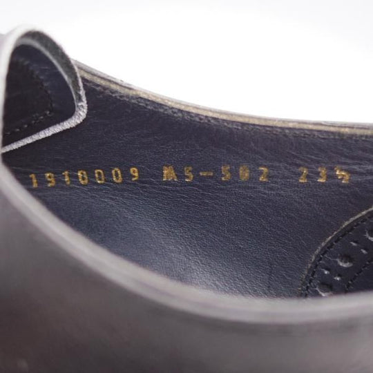 美品★OTSUKA+ M-5/オーツカ SIZE 23.5【定価￥88,000-★Vフロント/M5-502】プレーントゥ/カーフ/黒/メンズ★k869