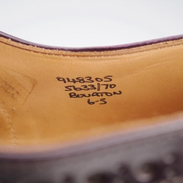 ★トリッカーズ SIZE 6【定価￥121,000-★ダイナイトソール仕様/BOURTON/バートン】5633/カントリーシューズ/短靴/メンズ/Tricker's★k870