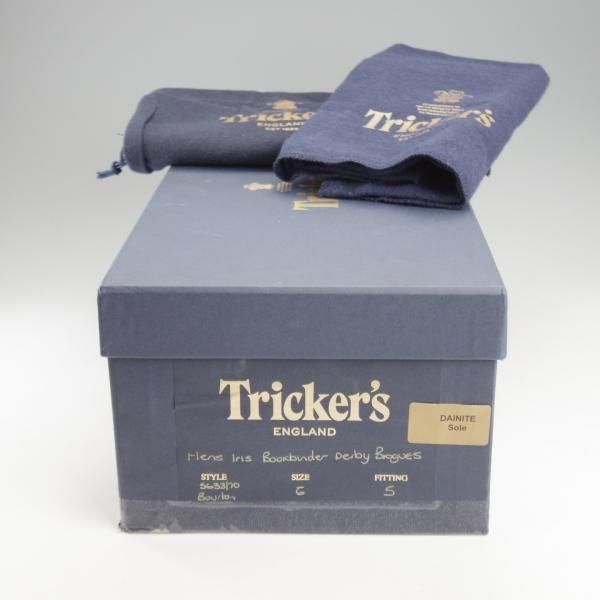 ★トリッカーズ SIZE 6【定価￥121,000-★ダイナイトソール仕様/BOURTON/バートン】5633/カントリーシューズ/短靴/メンズ/Tricker's★k870