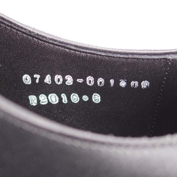 極美品★三陽山長 SIZE 6【定価￥91,300-★友二郎/R2010ラスト】ストレートチップ/カーフ/黒/メンズ/TOMOJIRO/Sanyo Yamacho★k871