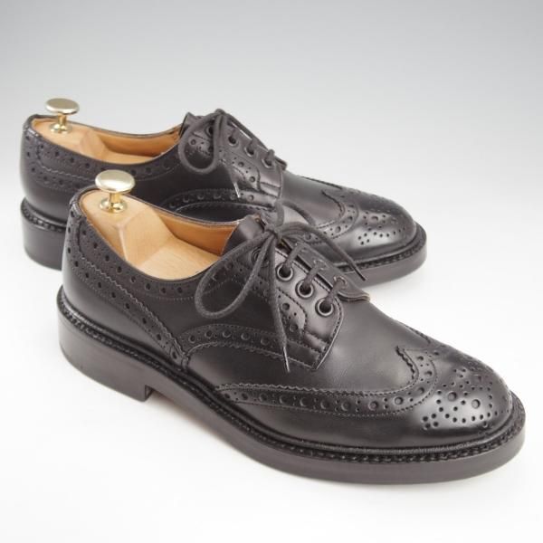 極上★トリッカーズ SIZE 6【定価￥121,000-★バートン同系モデル/KESWICK】7302/カントリーシューズ/短靴/黒/メンズ/Tricker's★k872