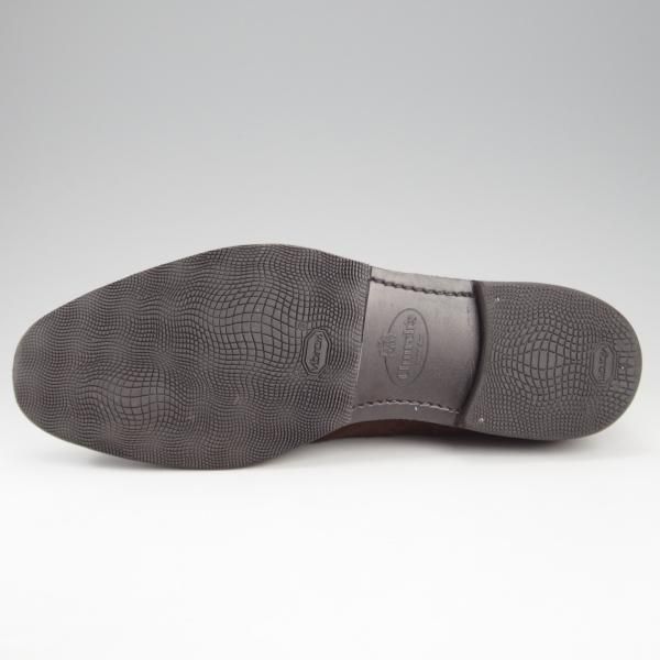 極上★チャーチ 70F/UK7【定価￥176,000-★ディプロマット/DIPLOMAT】173ラスト/セミブローグ/スエード/濃茶/メンズ/Church's★k873