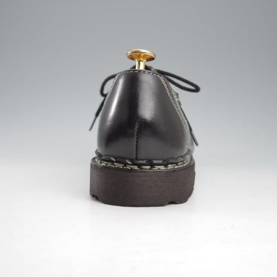 極美品★パラブーツ SIZE 39【定価￥96,800-★MORZINE/モジーン】チロリアンシューズ/リスレザー/NOIR/黒/メンズ/Paraboot★k875
