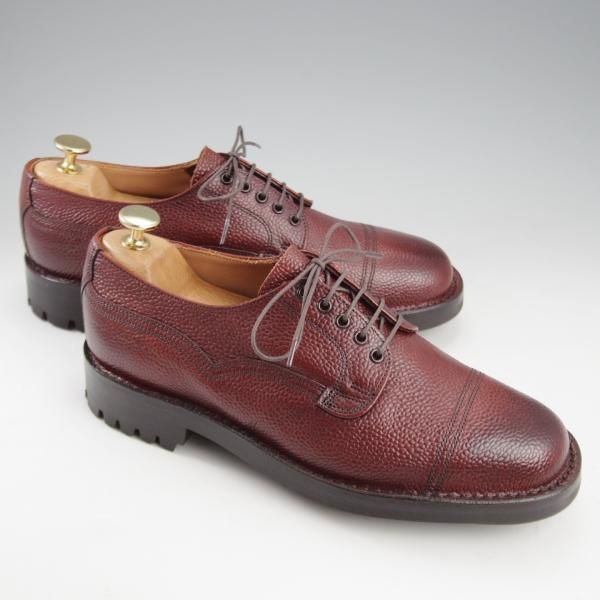 極美品★(英)チーニー 6F【定価￥93,500-★ケンゴン/CAIRNGORM 2C/ヴェルトショーン製法】ストレートチップ/赤茶/メンズ/CHEANEY★k876
