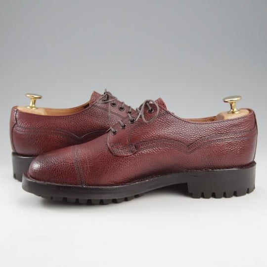 極美品★(英)チーニー 6F【定価￥93,500-★ケンゴン/CAIRNGORM 2C/ヴェルトショーン製法】ストレートチップ/赤茶/メンズ/CHEANEY★k876