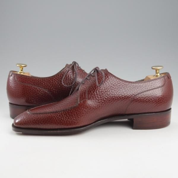 未使用★(英)ガジアーノ&ガーリング 8E【現行定価25万円程度★スキンステッチ/HOVE】TG73ラスト/Uチップ/茶/GAZIANO&GIRLING★k883