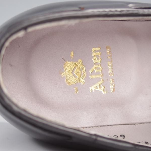 極美品★オールデン 5.5D【定価￥182,600-★コードバン仕様/タッセルローファー】664/アバディーンラスト/黒/メンズ/ALDEN★k885