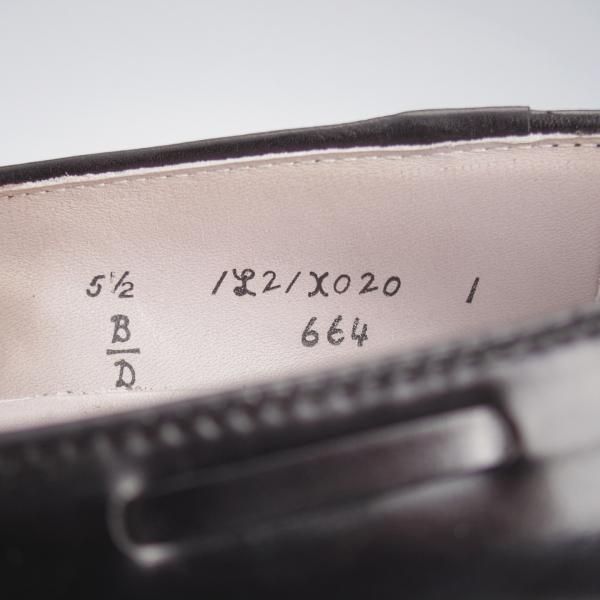 極美品★オールデン 5.5D【定価￥182,600-★コードバン仕様/タッセルローファー】664/アバディーンラスト/黒/メンズ/ALDEN★k885