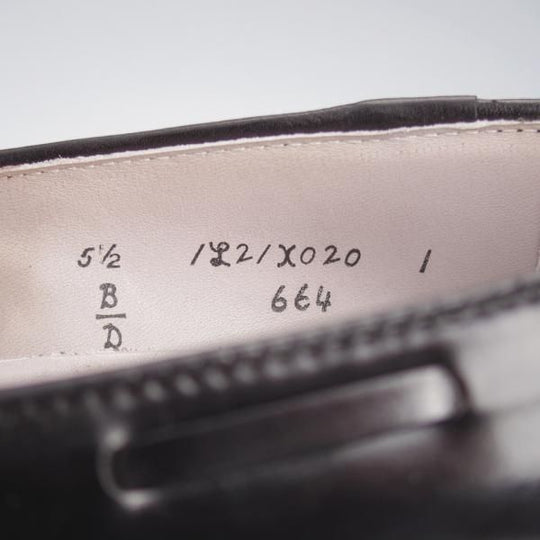 極美品★オールデン 5.5D【定価￥182,600-★コードバン仕様/タッセルローファー】664/アバディーンラスト/黒/メンズ/ALDEN★k885