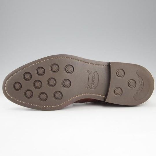 極美品★(金沢)KOKON/ココン SIZE 7【合計オーダー価格￥103,400-★チャッカブーツ/410】KO-1ラスト/オイルドレザー/赤茶/メンズ★k900