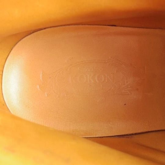 極美品★(金沢)KOKON/ココン SIZE 7【合計オーダー価格￥103,400-★チャッカブーツ/410】KO-1ラスト/オイルドレザー/赤茶/メンズ★k900