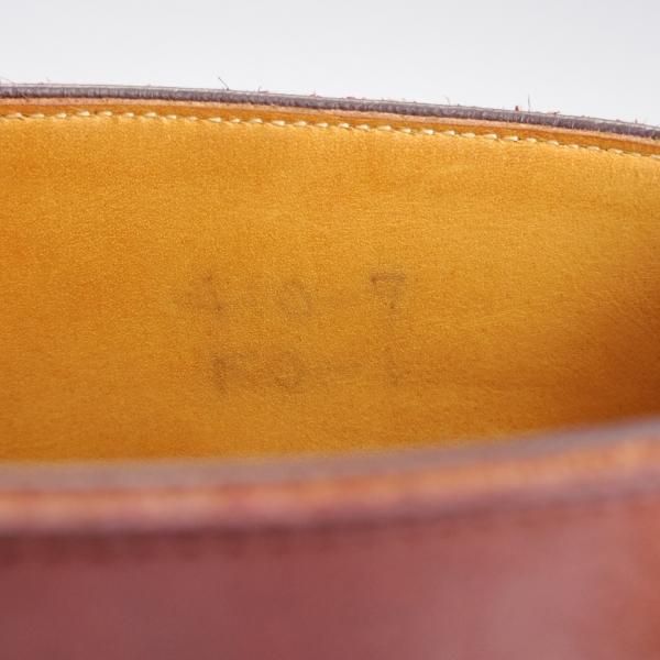 極美品★(金沢)KOKON/ココン SIZE 7【合計オーダー価格￥103,400-★チャッカブーツ/410】KO-1ラスト/オイルドレザー/赤茶/メンズ★k900